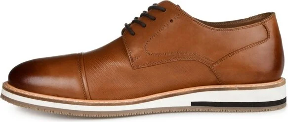 Thomas & Vine Hartley Cap Toe Derby Cognac - Image 2