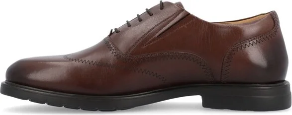 Thomas & Vine Hughes Wingtip Oxford Brown - Image 4