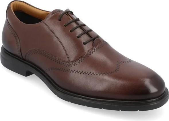 Thomas & Vine Hughes Wingtip Oxford Brown