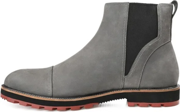 Thomas & Vine Jaylon Cap Toe Chelsea Boot Grey - Image 7