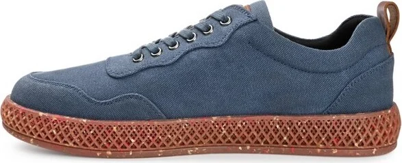 Thomas & Vine Kemp Textile Sneaker Navy - Image 2