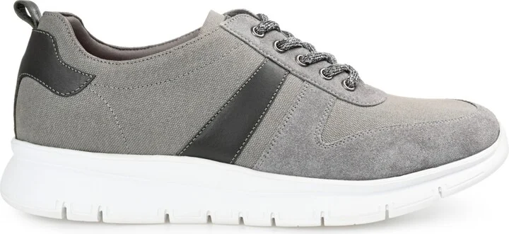 Thomas & Vine Men's Adler Mixed Media Sneakers - Image 2