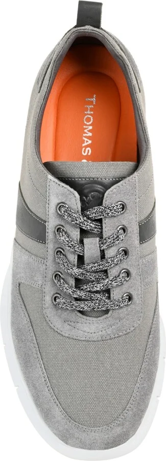 Thomas & Vine Men's Adler Mixed Media Sneakers - Image 4