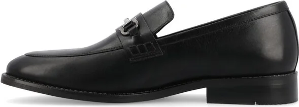 Thomas & Vine Mens Cillian Slip-on Bit Loafer, Cognac - Image 3