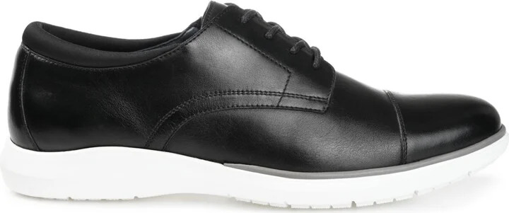 Thomas & Vine Men's Felton Cap Toe Derby Dress Shoes - Image 2