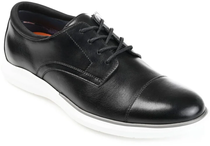 Thomas & Vine Men's Felton Cap Toe Derby Dress Shoes