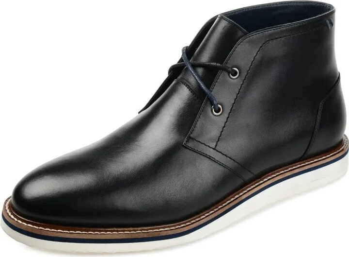 Thomas & Vine Mens Keegan Tru Comfort Foam Lace-up Round Toe Chukka Boot