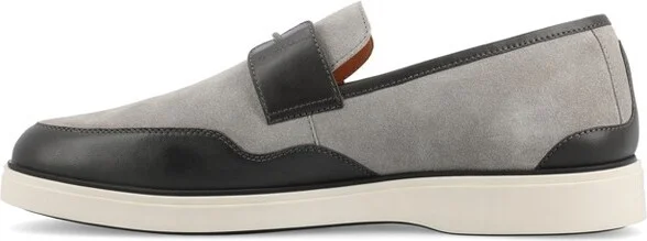 Thomas & Vine Mens Lachlan Slip-on Loafer, Grey - Image 2