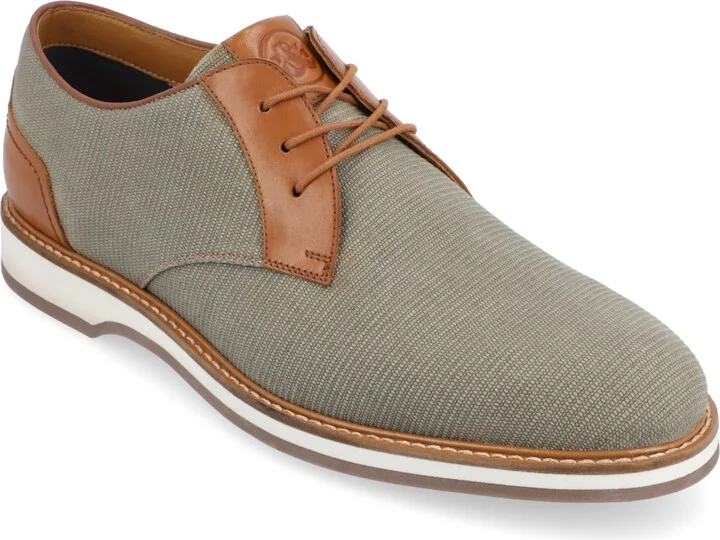 Thomas & Vine Men's Taggert Plain Toe Derby Casual Shoes