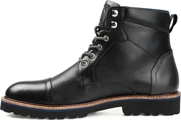 Thomas & Vine Reddick Cap Toe Ankle Boot Black - Image 2