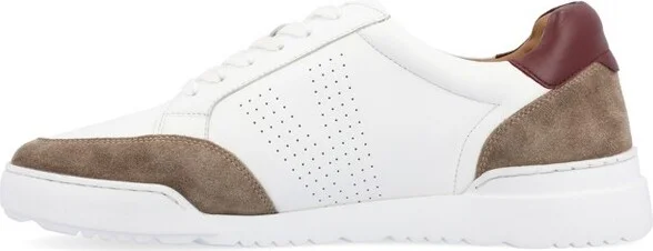 Thomas & Vine Roderick Casual Leather Sneaker Taupe - Image 2