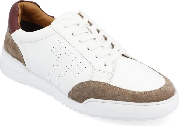 Thomas & Vine Roderick Casual Leather Sneaker Taupe