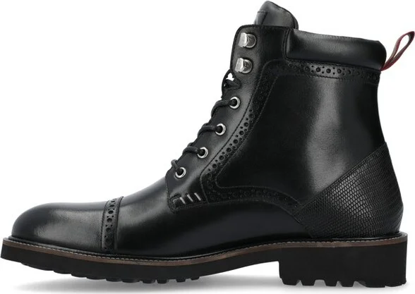 Thomas & Vine Tyrus Cap Toe Ankle Boot Black - Image 2