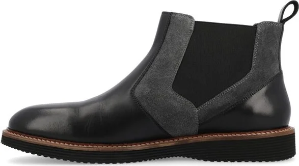 Thomas & Vine Ventura Plain Toe Chelsea Boot, Black - Image 2