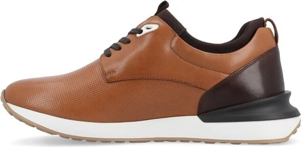 Thomas & Vine Zach Casual Leather Sneaker Cognac - Image 8