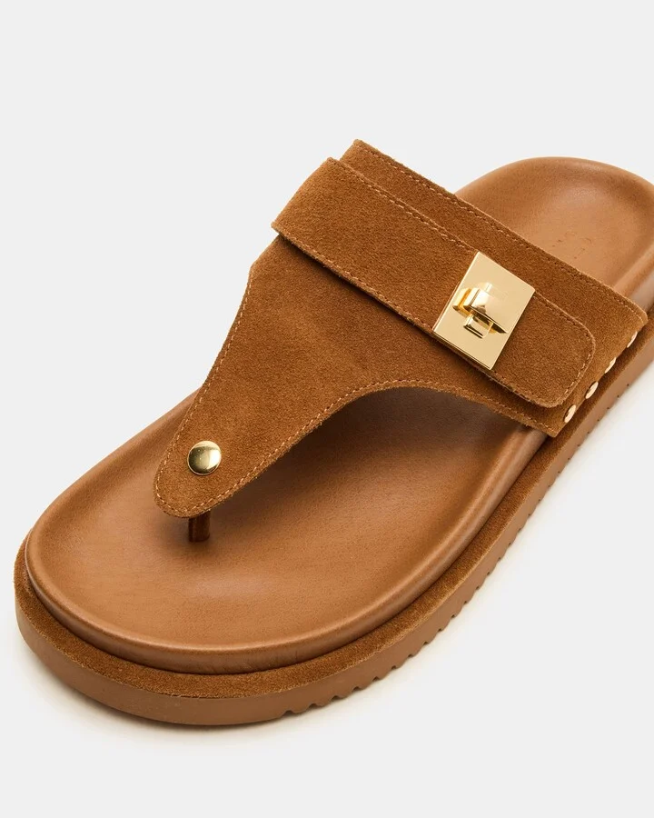 Thona Chestnut Suede - Image 4
