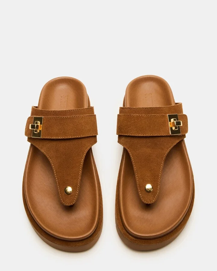 Thona Chestnut Suede - Image 5