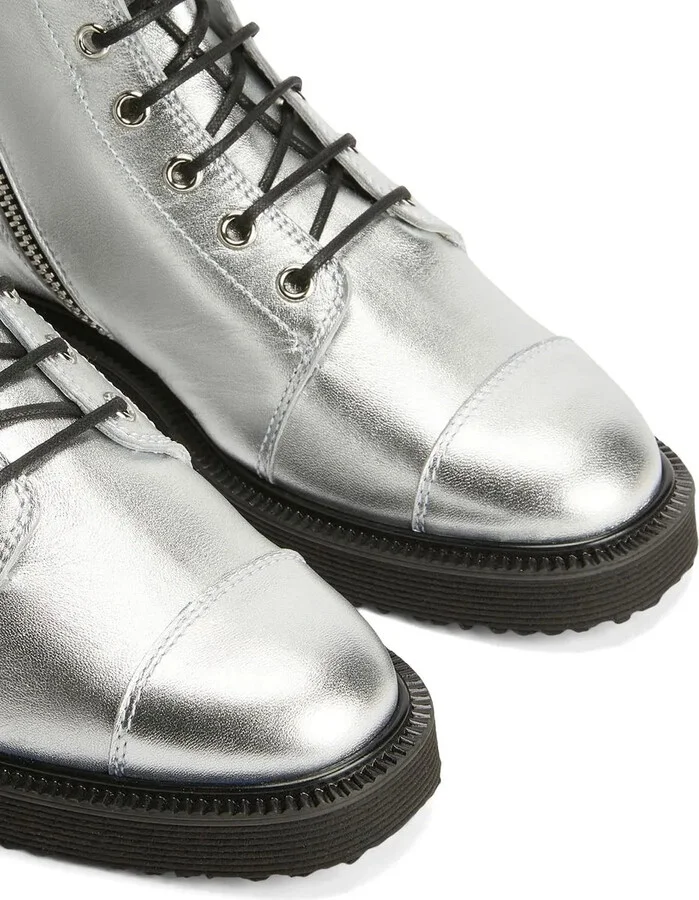 Thora lace-up cargo boots - Image 4