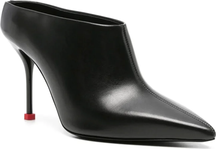 Thorn 90mm leather mules - Image 2