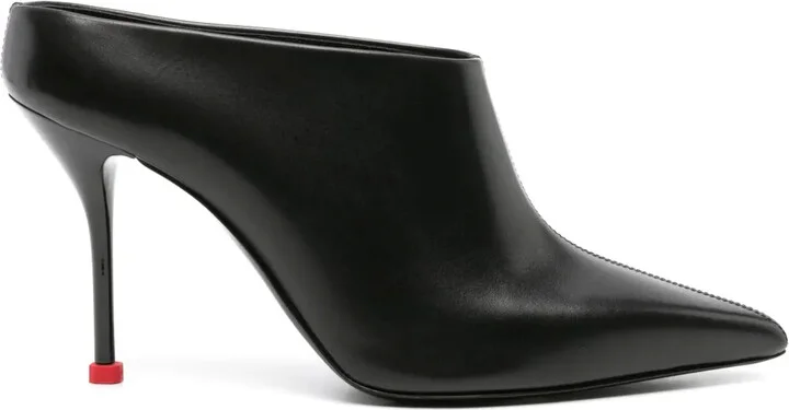 Thorn 90mm leather mules