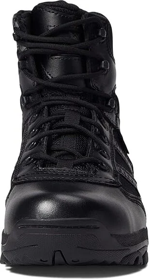 Thorogood 6 Plain Toe Waterproof Men's Shoes Black : 4 D - Medium, Leather/Textile - Image 2
