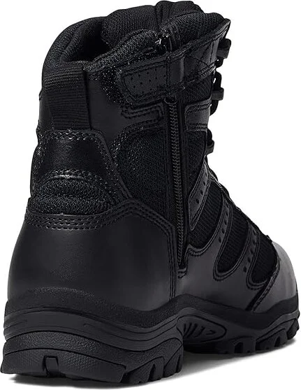 Thorogood 6 Plain Toe Waterproof Men's Shoes Black : 4 D - Medium, Leather/Textile - Image 4