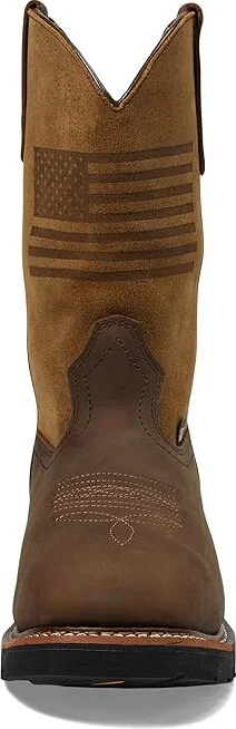 Thorogood American Heritage Independence Square Toe Waterproof Soft Toe Men's Boots Crazy Horse : 9 D - Medium - Image 2