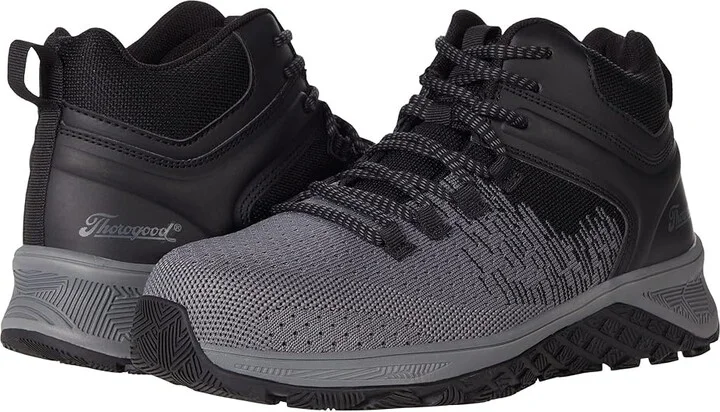Thorogood AST Mid Men's Shoes Charcoal : 14 D - Medium