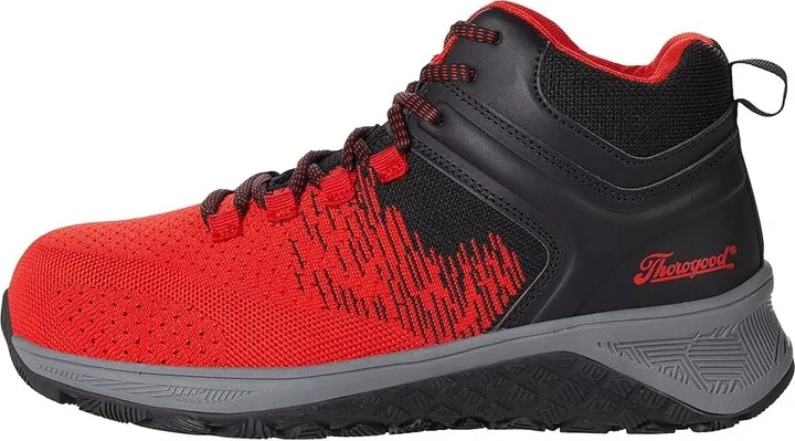 Thorogood AST Mid Men's Shoes Red : 10 D - Medium - Image 6