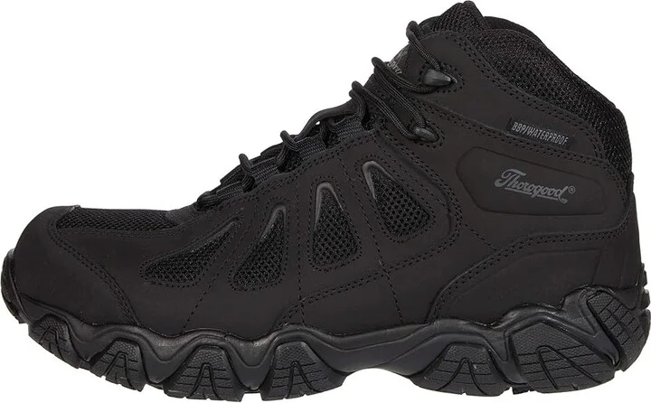 Thorogood Crosstrex Mid Waterproof Comp Toe Men's Boots Black : 11.5 D - Medium, Textile/Leather - Image 6