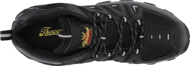 Thorogood Crosstrex Mid Waterproof Comp Toe Men's Boots Black/Grey : 5 D - Medium, Textile/Leather - Image 3