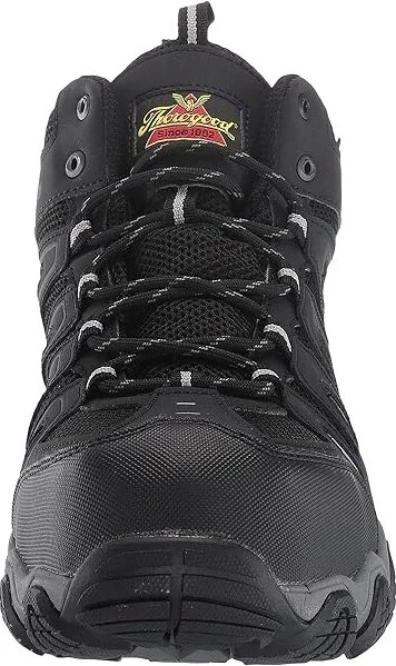Thorogood Crosstrex Mid Waterproof Comp Toe Men's Boots Black/Grey : 5 D - Medium, Textile/Leather - Image 6