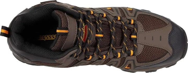 Thorogood Crosstrex Mid Waterproof Comp Toe Men's Boots Brown/Orange : 11.5 D - Medium, Textile/Leather - Image 2