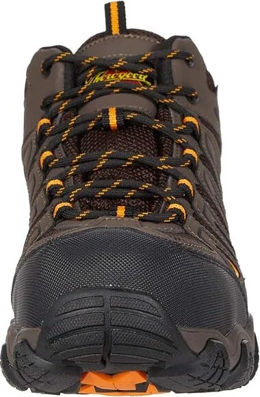Thorogood Crosstrex Mid Waterproof Comp Toe Men's Boots Brown/Orange : 11.5 D - Medium, Textile/Leather - Image 5