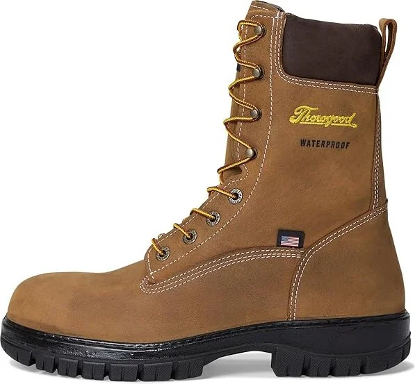 Thorogood Genesis Series American Heritage Somo 8 Waterproof Safety Toe Men's Boots Crazy Horse : 10 D - Medium - Image 6