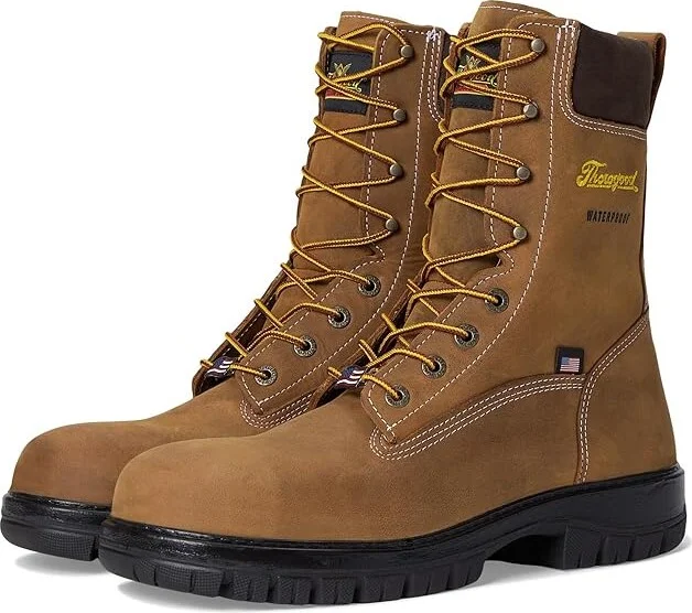 Thorogood Genesis Series American Heritage Somo 8 Waterproof Safety Toe Men's Boots Crazy Horse : 10 D - Medium