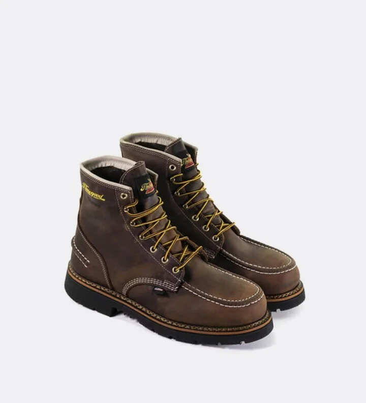 Thorogood Men's 1957 Series Waterproof 6" Safety Moc Toe Work Boots for Men - Image 4
