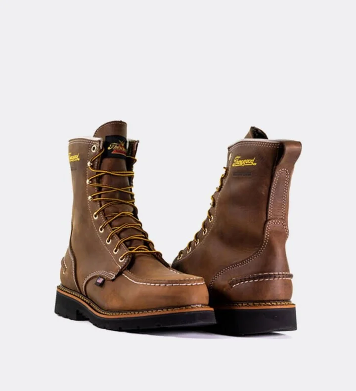 Thorogood Men's 1957 Series Waterproof Safety Toe 8" Moc Toe Work Boots for Men - Image 2