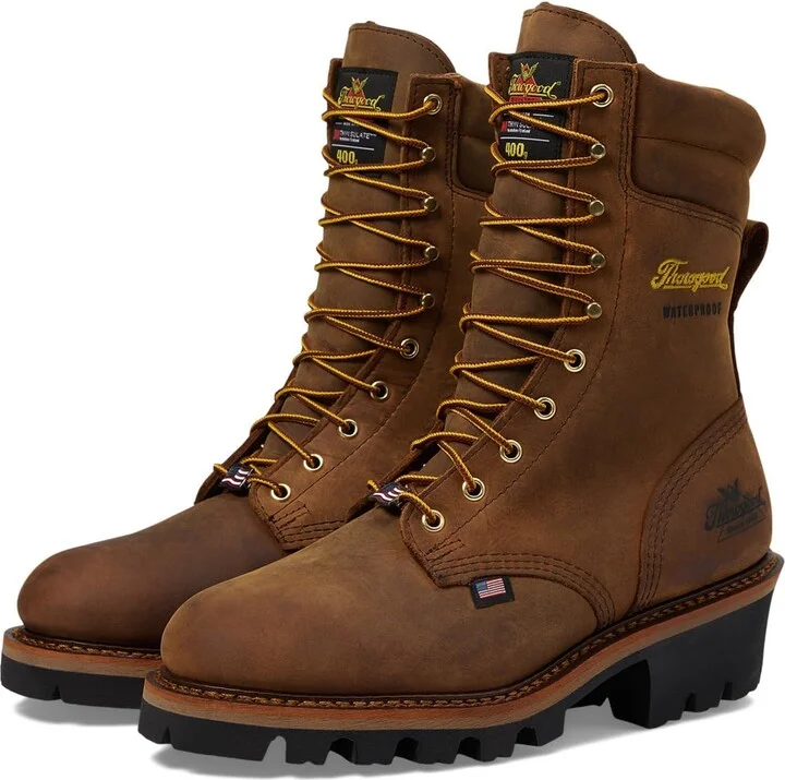 Thorogood Men's 814-3554 Logger Series 9�� Round Toe