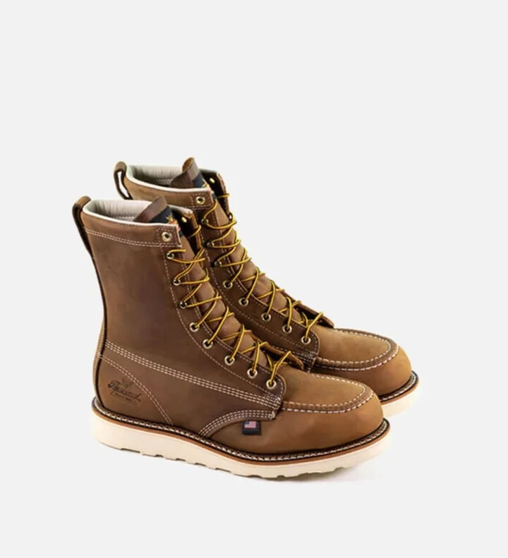 Thorogood Men's American Heritage 8" Toe Safety Work Boots for Men - Image 4