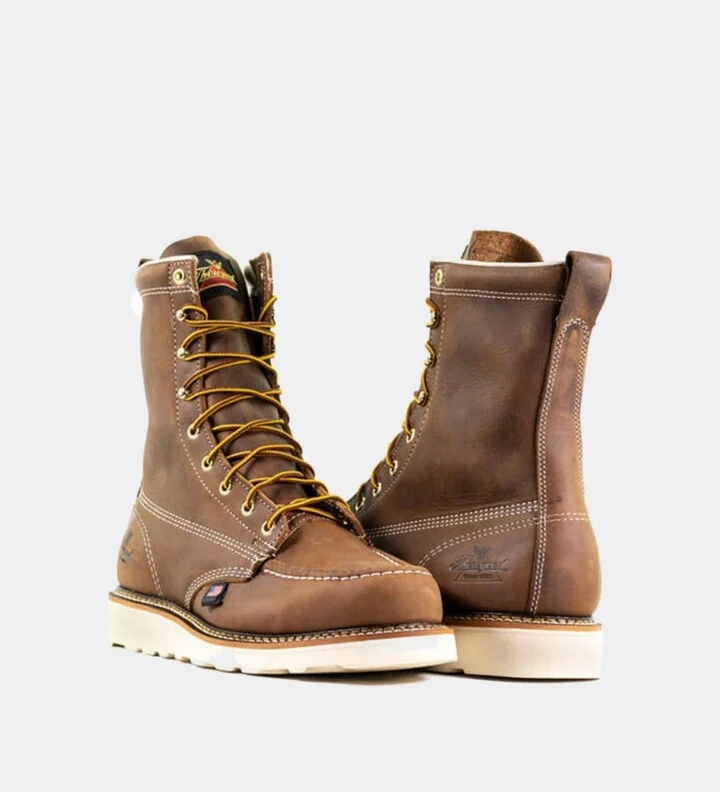 Thorogood Men's1957 Series Waterproof Safety Toe 8" Moc Toe Work Boots for Men - Image 2