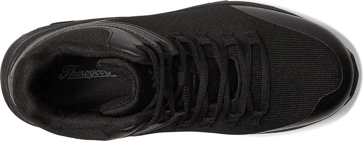 Thorogood T-800 Mid Non Safety Men's Shoes Black : 4 EE - Wide, Textile - Image 2