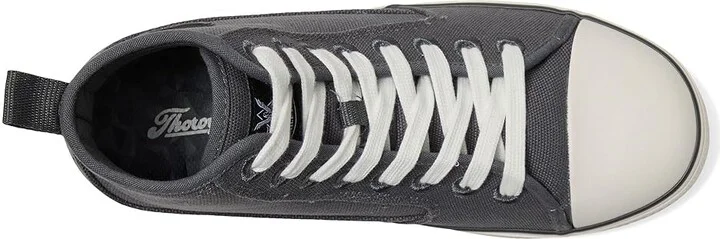 Thorogood Warehouse Won Safety Mid Shoes Grey : Men's 15 - Women's 16.5 D - Medium, Canvas - Image 2