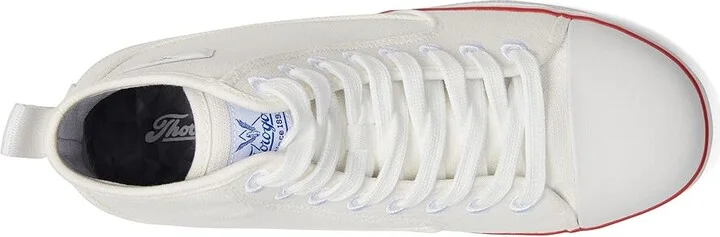 Thorogood Warehouse Won Safety Mid Shoes White : Men's 11.5 - Women's 13.5 Medium, Canvas - Image 2