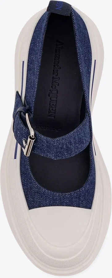 Thread Slick Mary Jane Denim Sneakers - Image 3