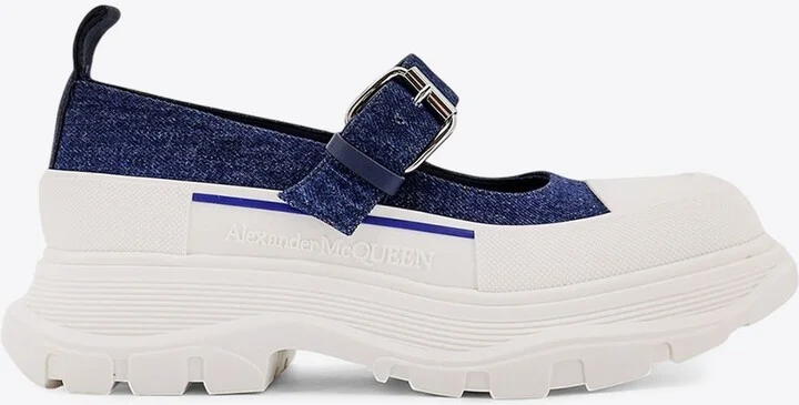 Thread Slick Mary Jane Denim Sneakers