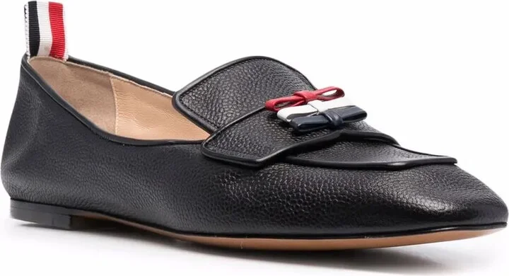 Three-Bow Flat Loafers - Image 2