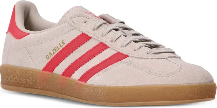 Three-Stripe Leather Low-Top Sneakers - Image 2