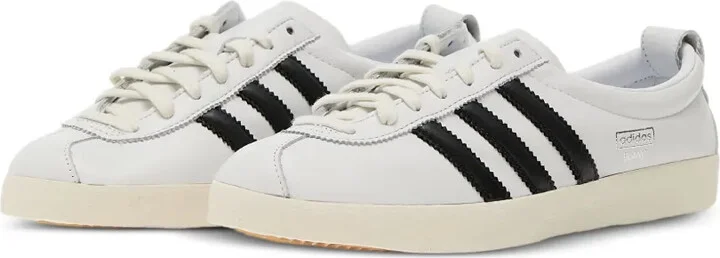 Three-Stripe Leather Sneakers - Image 3