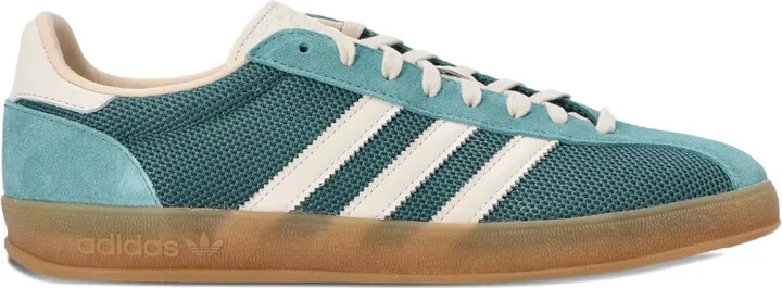 Three-Stripe Mesh Low-Top Sneakers